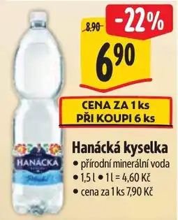 Albert Hanacka kyselka nabídka