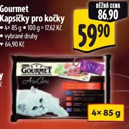 Albert Gourmet kapsičky pro kočky nabídka