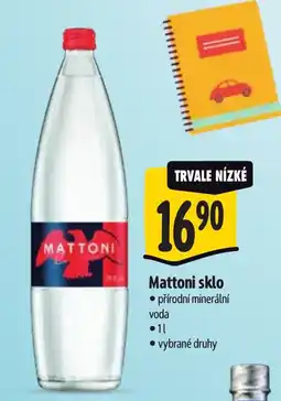Albert Mattoni sklo nabídka
