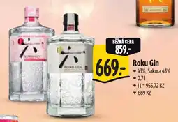 Albert Roku Gin nabídka