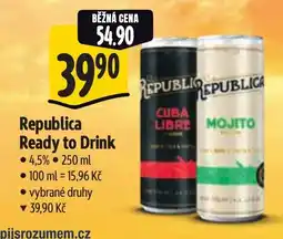 Albert Republica Ready to Drink nabídka