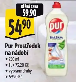 Albert Pur prostředek na nádobí nabídka