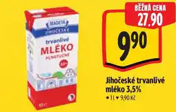Albert Madeta jihočeské trvanlivé mléko 3,5% nabídka