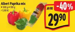 Albert Albert Paprika mix nabídka