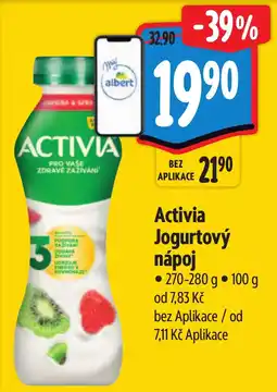 Albert Activia Jogurtový nápoj nabídka