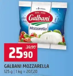 Terno Galbani mozzarella nabídka