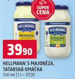 Terno Hellmann's majonéza, tatarská omáčka nabídka