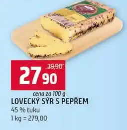 Terno Lovecký sýr s pepřem nabídka