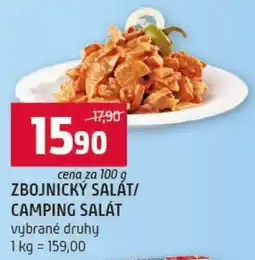 Terno Zbojnický salát nabídka
