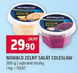 Terno Nowaco zelný salát coleslaw nabídka