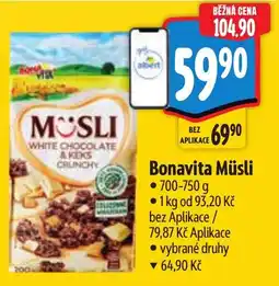 Albert Bonavita Müsli nabídka