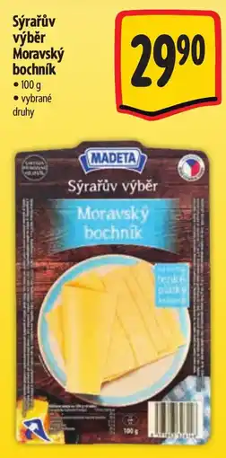 Albert Madeta sýrařův výběr moravský bochník nabídka