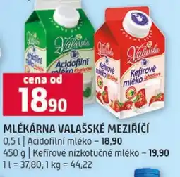 Terno Valašská Acidofilní mléko nabídka