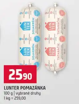 Terno Lunter pomazánka nabídka