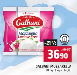 Terno Galbani mozzarella nabídka