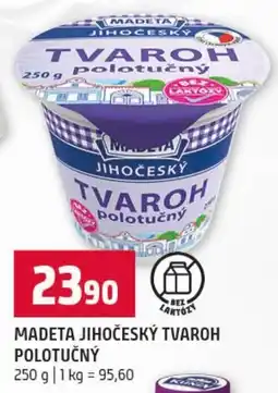 Terno Madeta jihočeský tvaroh polotučný nabídka
