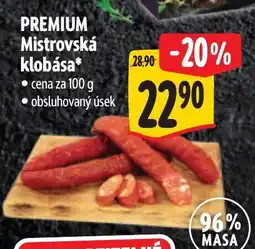 Albert Premium mistrovská klobása nabídka