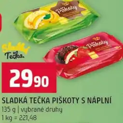Terno Sladká Tečka Piškoty s náplní nabídka