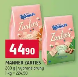 Terno Manner zarties nabídka