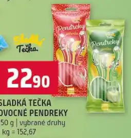 Terno Sladká Tečka ovocné pendreky nabídka
