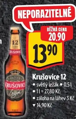 Albert Krušovice 12 nabídka