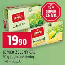 Terno Jemča zelený čaj nabídka