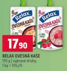Terno Relax ovesná kaše nabídka