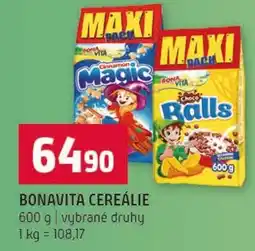 Terno Bonavita cereálie nabídka
