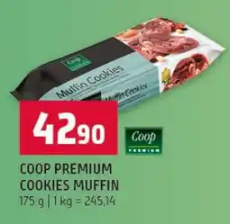 Terno Coop premium cookies muffin nabídka