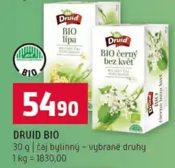 Terno Druid bio čaj bylinný - vybrané druhy nabídka