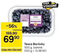 Tesco Tesco Borůvky nabídka
