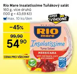 Tesco Rio Mare tuňákový salát nabídka