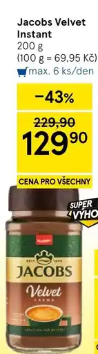 Tesco Jacobs Velvet Instant nabídka