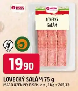 Trefa Múúú lovecký salám nabídka