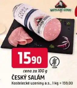 Trefa Kostelecké uzeniny český salám nabídka