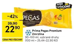 Tesco Prima Pegas Premium Zmrzlina nabídka