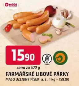 Trefa Farmářské libové párky nabídka