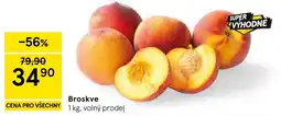 Tesco Broskve nabídka