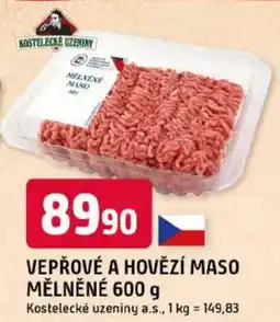 Trefa Kostelecké uzeniny mělněné nabídka