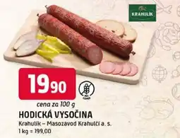 Trefa Krahulik hodická vysočina nabídka