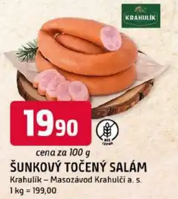 Trefa Krahlík šunkový točený salám nabídka