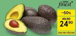 Tesco Tesco finest avokády nabídka
