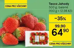 Tesco Tesco jahody nabídka