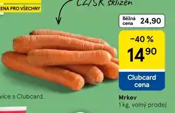 Tesco Mrkev nabídka