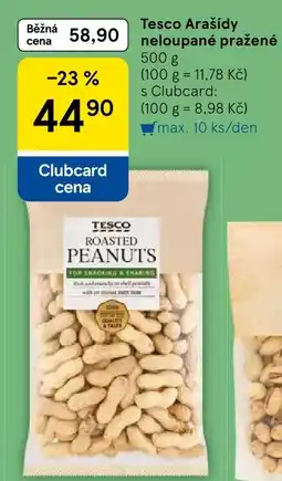 Tesco Tesco arašidy neloupane prazene nabídka