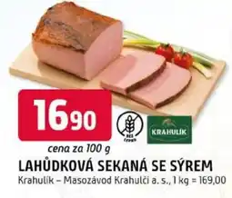Trefa Krahulik lahůdková sekaná se sýrem nabídka
