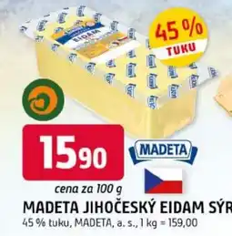 Trefa Madeta jihočeský eidam sýr nabídka