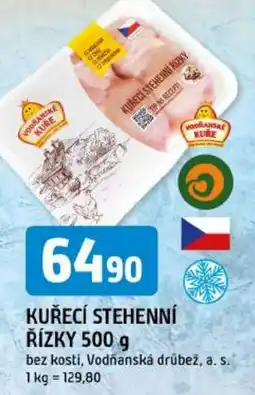 Trefa Vodňanské kuře kuřecí stehenní řízky nabídka