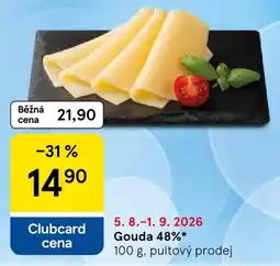 Tesco Gouda nabídka
