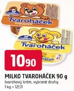 Trefa Milko tvaroháček nabídka
